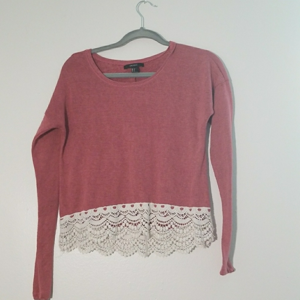 Crop top long sleeve